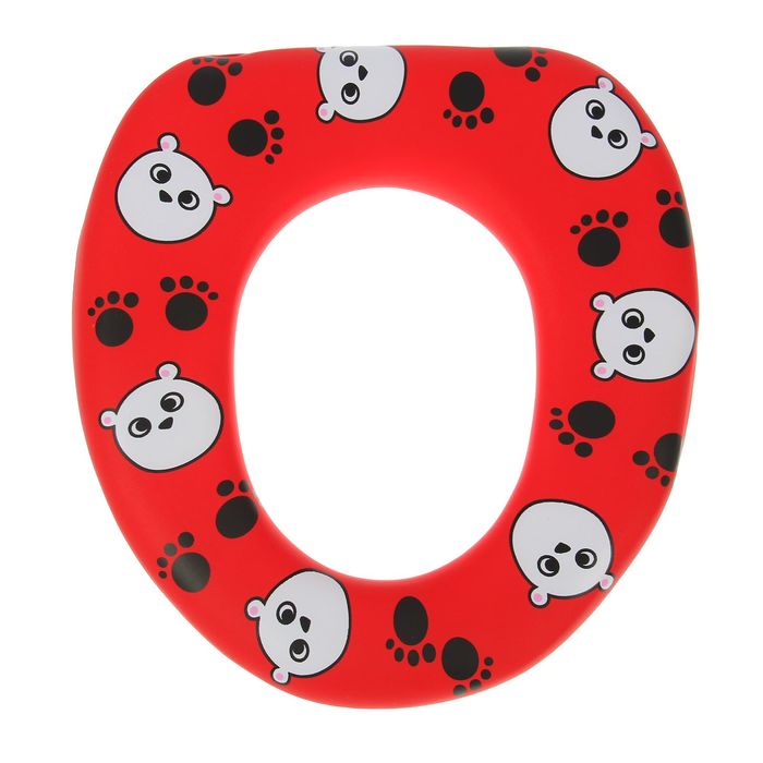 Сиденье для унитаза детское "Белый мишка"