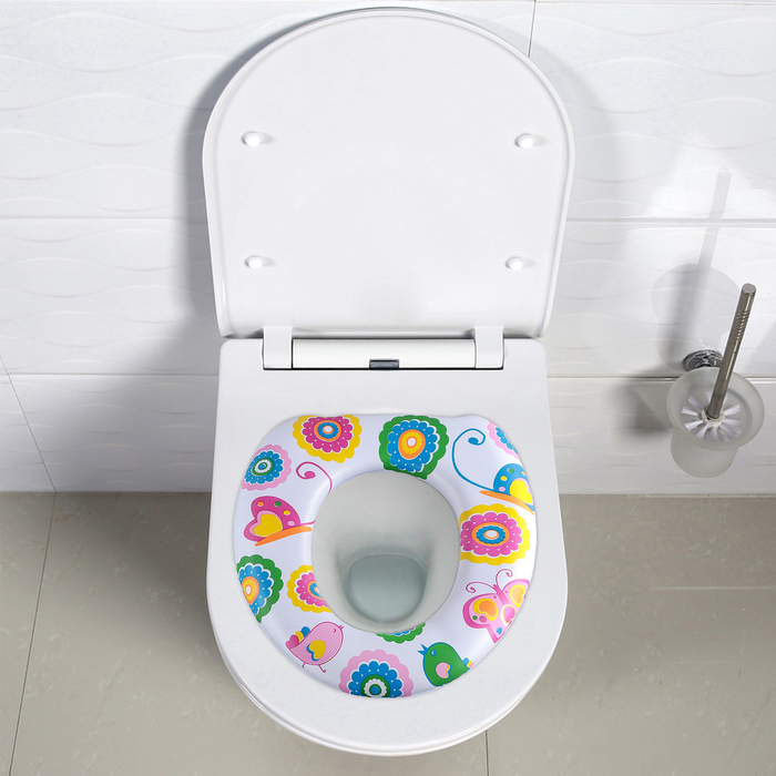Сиденье для унитаза детское "Птички и бабочки"