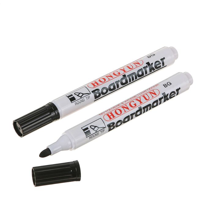 Маркер для флипчарта доски круг 3 мм чёрный