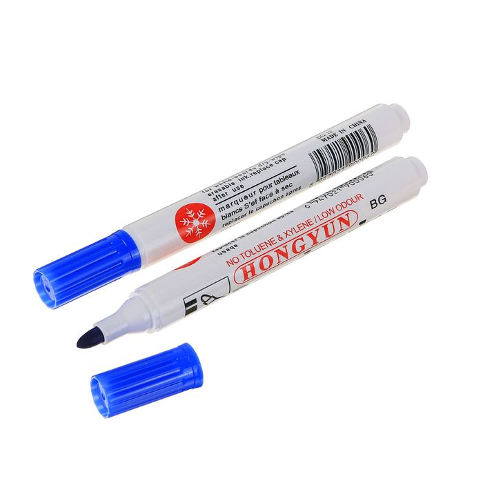 Маркер для доски круг 3 мм синий