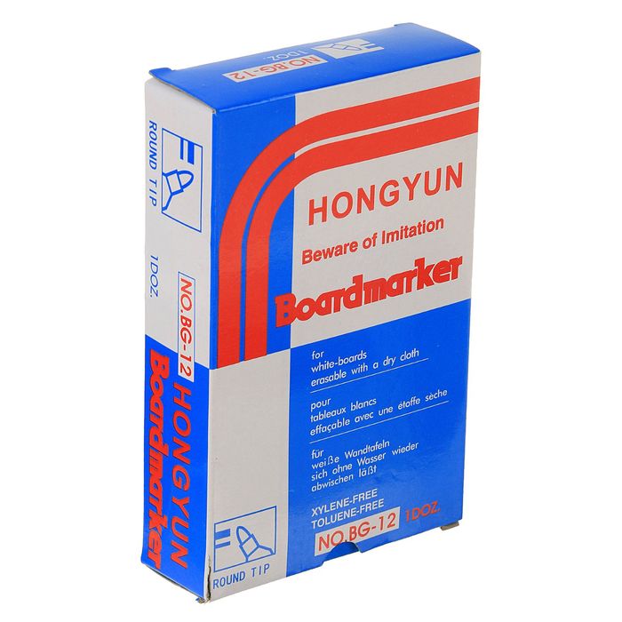 Маркер для доски круг 3 мм синий