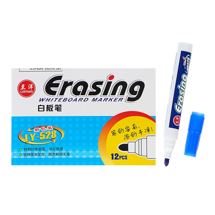 Маркер для доски круг 3 мм синий