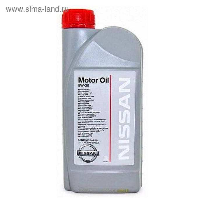 фото Моторное масло nissan 5w-30, 1л