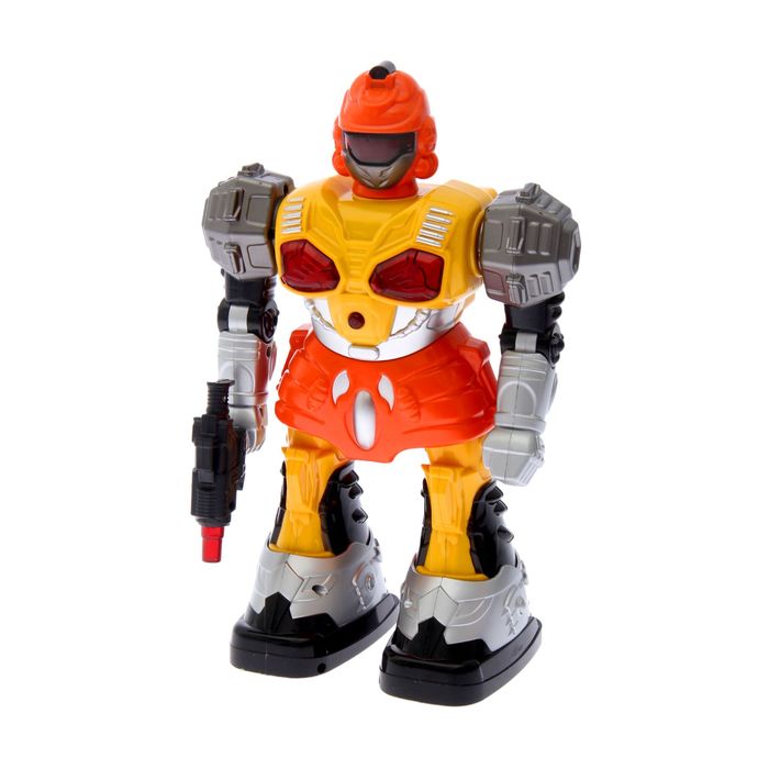 Робот радиоуправляемый X-ROBOT, работает от батареек, световые и звуковые эффекты, цвета МИКС