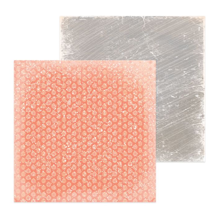 Бумага для скрапбукинга «Игрушки на елочку», 30,5 × 30,5 см