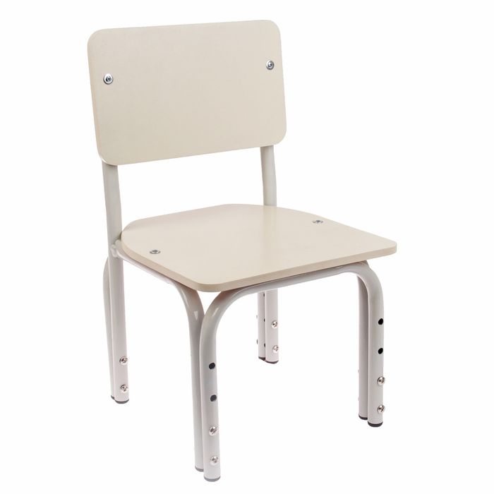 Детский стульчик "Кузя", прямая спинка, регулируемый, разборный