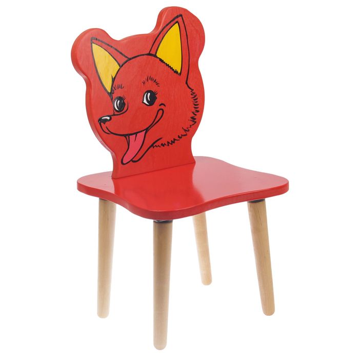 Детский стульчик "Джери. Лисёнок", высота 26 см