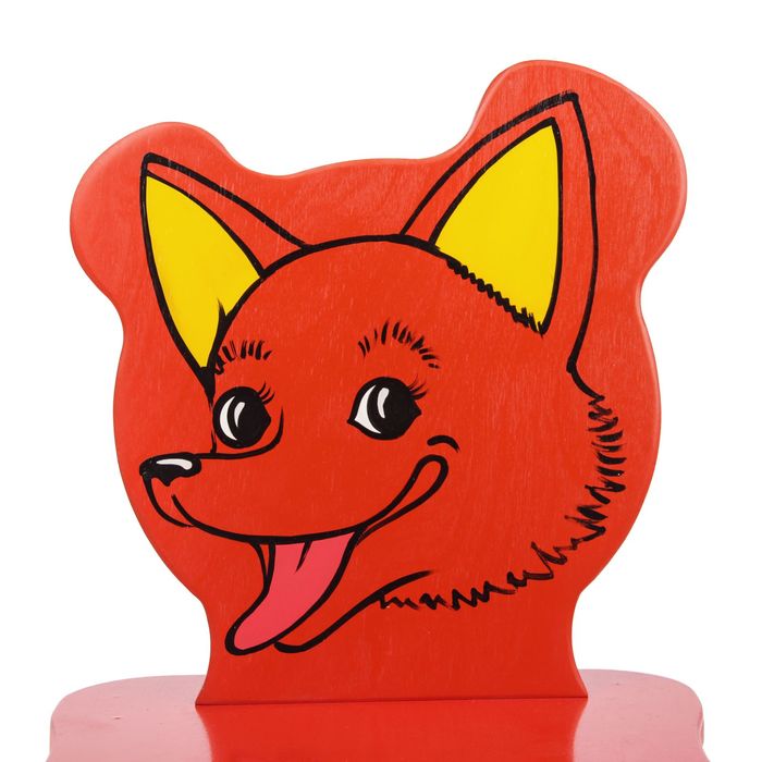 Детский стульчик "Джери. Лисёнок", высота 26 см