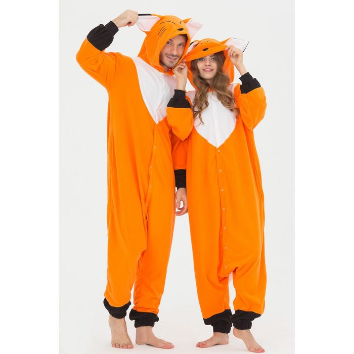 Комбинезон-кигуруми "Лиса" (XS), рост 152-160 см