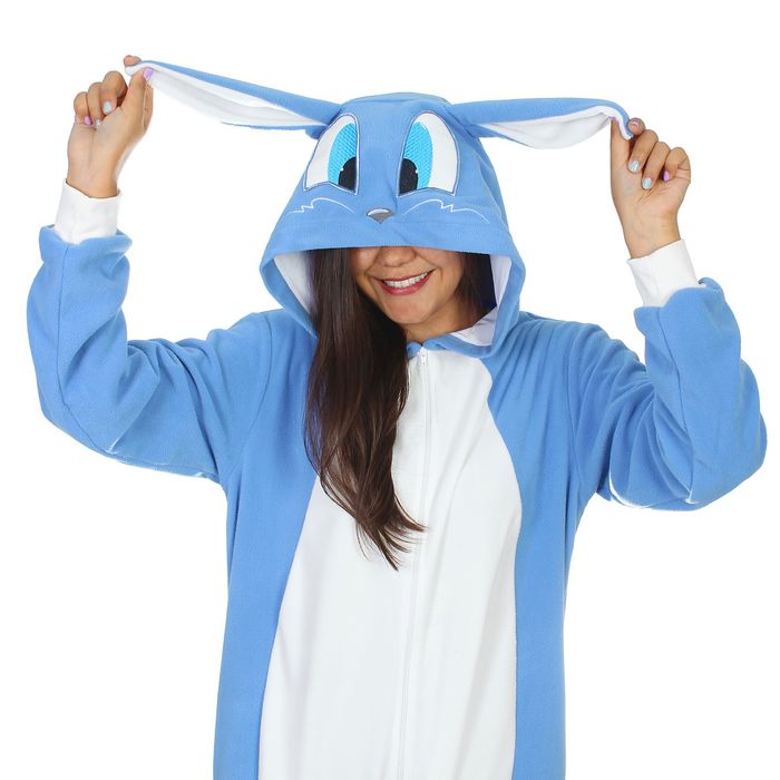 Комбинезон-кигуруми "Зайчик Лапа", р-р 48-50 (L), рост 176-184 см