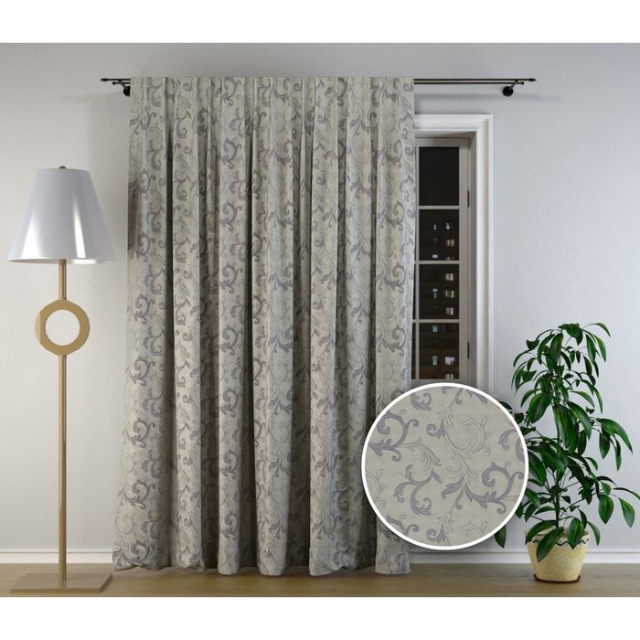 Портьера "Мадина", 180x275 см, п/э