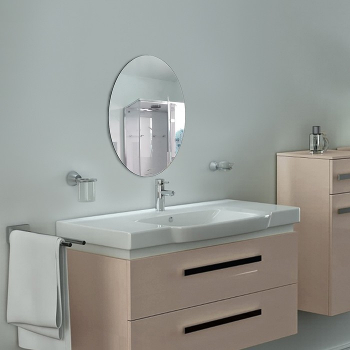 Зеркало в ванную комнату Ассоona A627, 600 х 600 мм