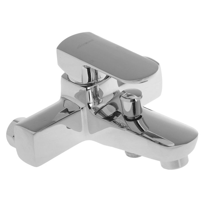 Cмеситель для ванны и душа Accoona A6002, однорычажный, с душевым набором, латунь, хром