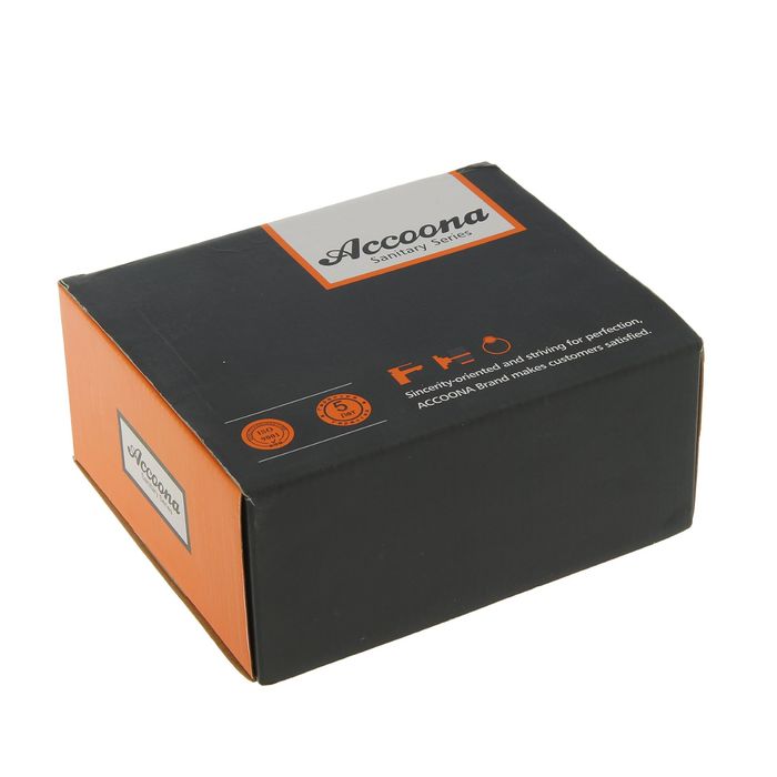 Смеситель для раковины Accoona A9003, однорычажный, латунь, хром