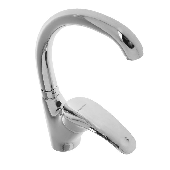 Смеситель для кухни Accoona A5006, однорычажный, латунь, хром