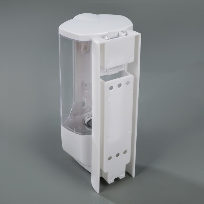 Дозатор для жидкого мыла Accoona A184, настенный, 350 мл, пластик, цвет белый