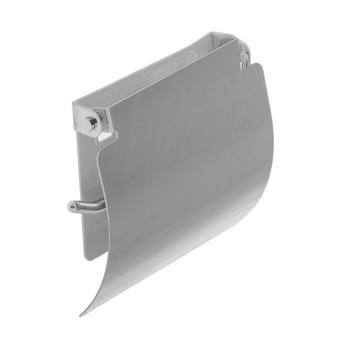 Держатель для туалетной бумаги Accoona А203, с крышкой, хром