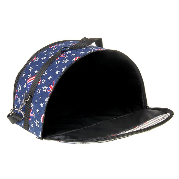 Сумка-переноска с жестким каркасом, 40 х 24 х 22 см, микс расцветок