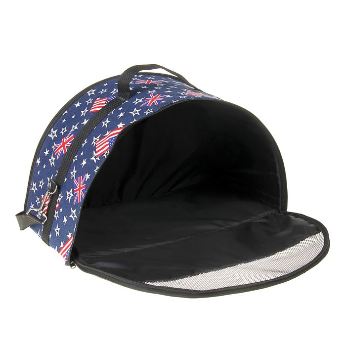 Сумка-переноска с жестким каркасом, 45 х 26 х 23 см, микс расцветок