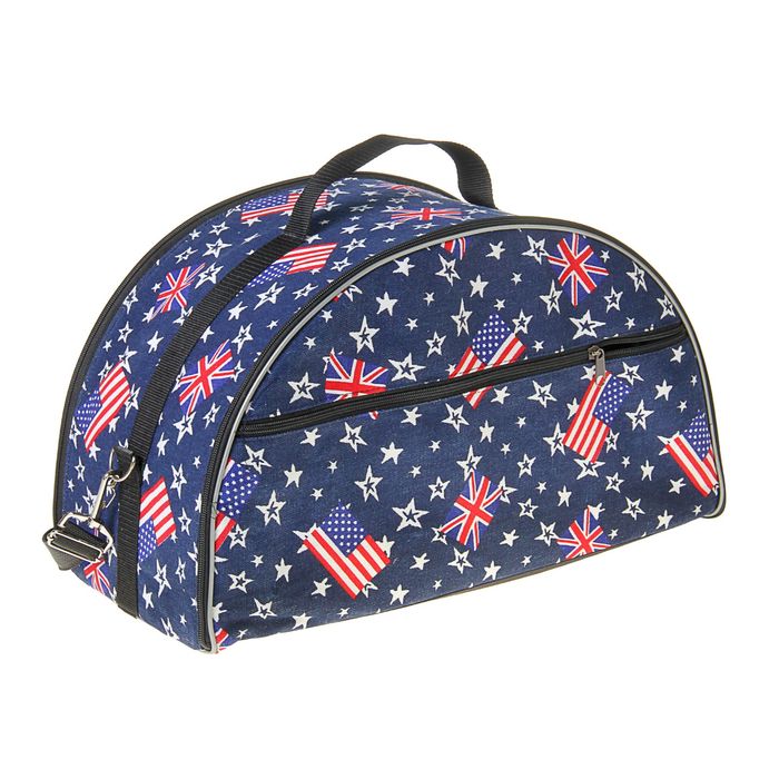 Сумка-переноска с жестким каркасом, 45 х 26 х 23 см, микс расцветок