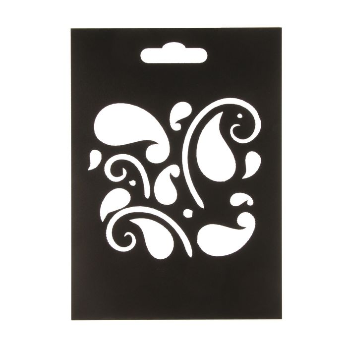 Трафарет пластик "Сетка №26" 21х15 см