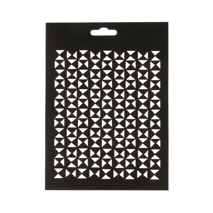 Трафарет пластик "Сетка №37" 21х15 см