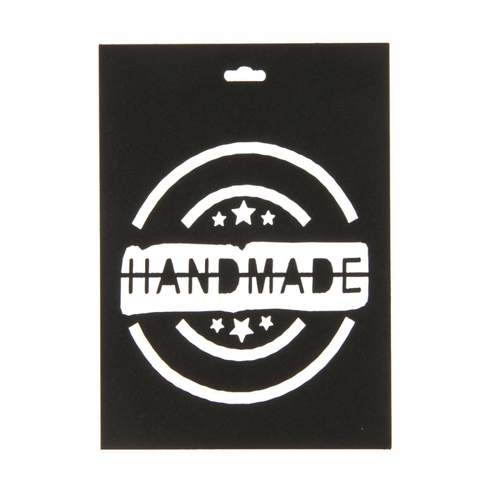 Трафарет пластик "Печать 5*5см