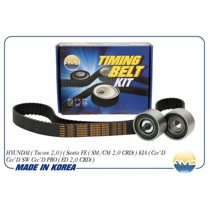 Ремень ГРМ комплект AMD AMDKITBR21