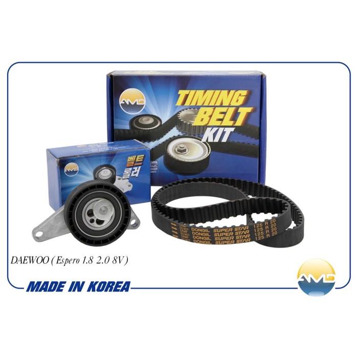 Ремень ГРМ комплект  AMD AMDKITBR14