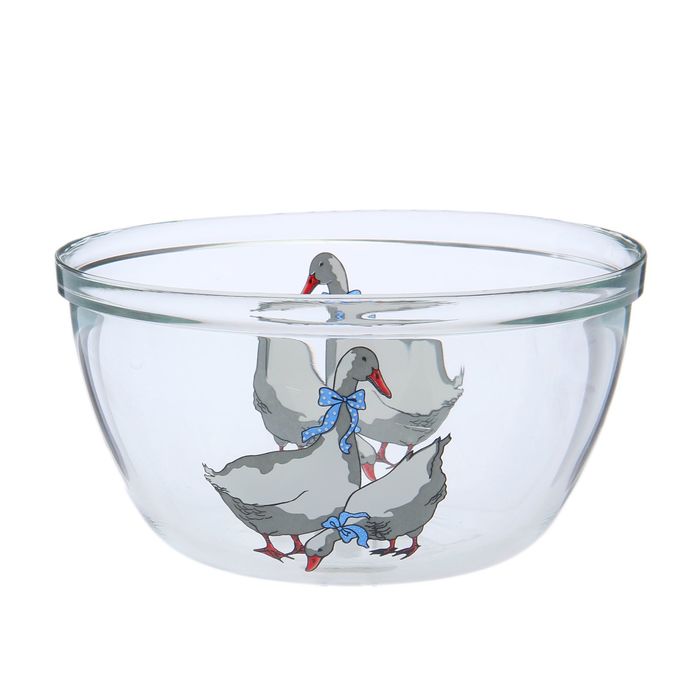 Салатник 900 мл "Гуси"