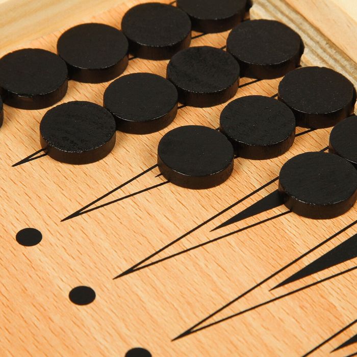 Шахматы на магнитах, +Нарды, 2в1, дерево, 34*4*17см