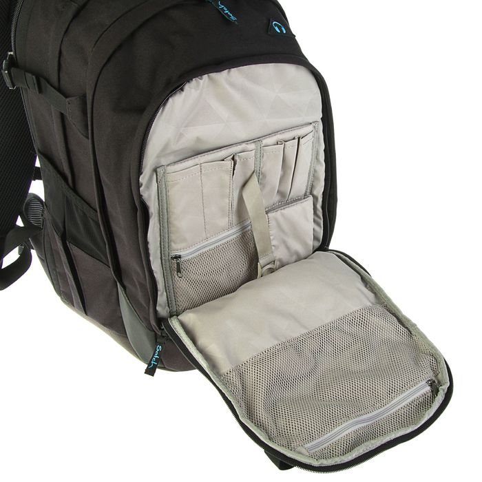 Рюкзак молодежный эргономичная спинка Ergobag 43*30*22 Satch Match Black Bounce, чёрный