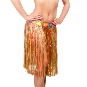 Гавайская юбка, разноцветная Ош