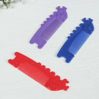 Расчёска фигурная, цвет МИКС