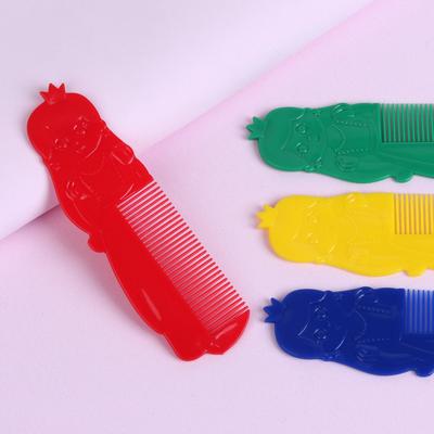 Расчёска фигурная, цвет МИКС