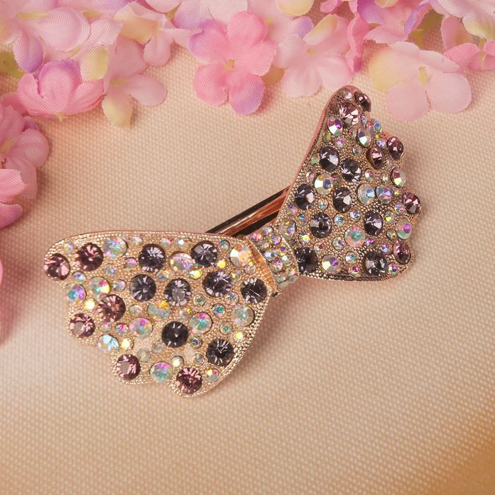 Заколка-автомат "Шик", бантик