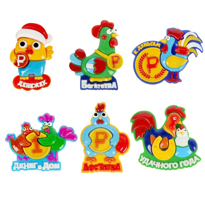 Магнит акрил, МИКС