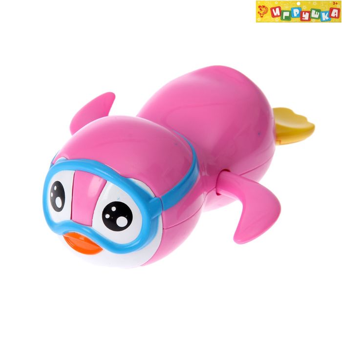 Игрушка заводная "Пингвин", цвета МИКС