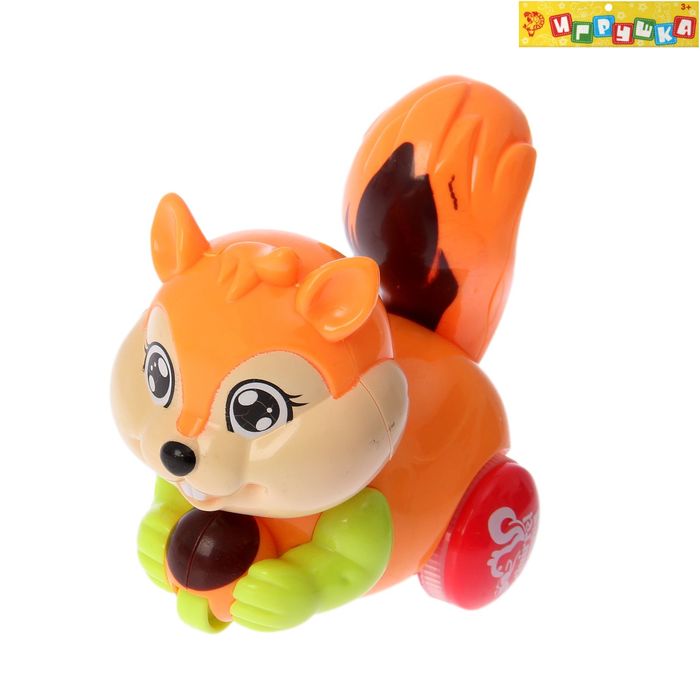 Игрушка заводная "Белочка", цвета МИКС