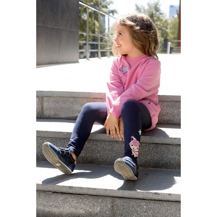 Брюки для девочки, рост 86 см, цвет тёмно-серый