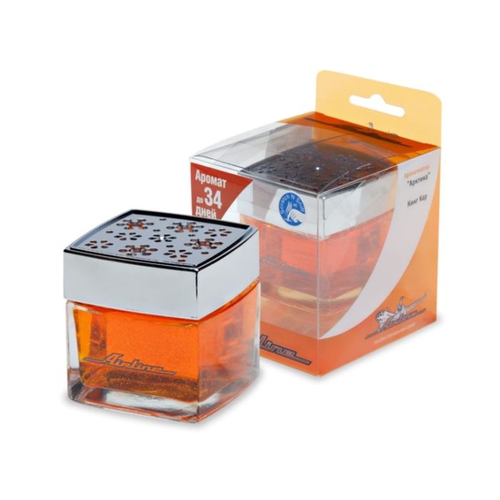 Ароматизатор банка "Арктика" кинг кар оранжевый AF-A02-KC