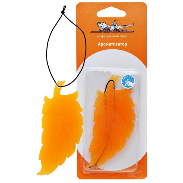 Ароматизатор подвесной "Листок" лимонный лайм AF-E01-LL