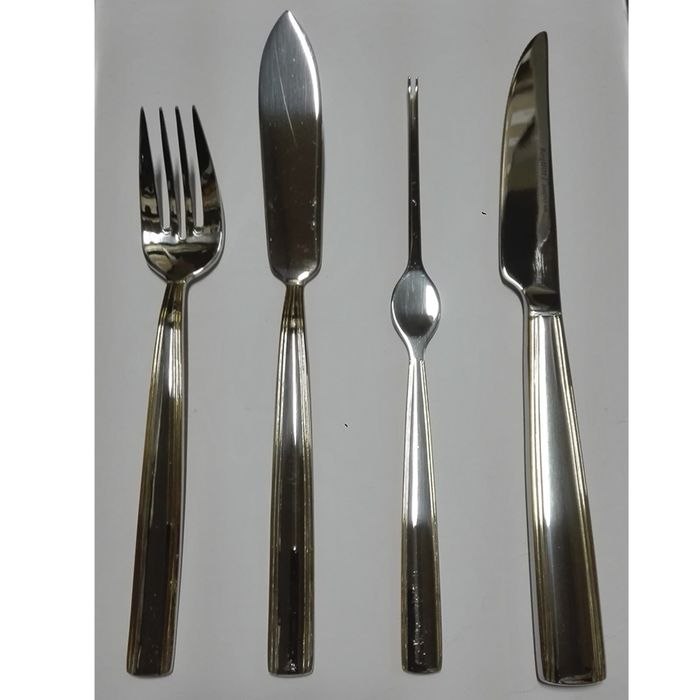 Набор столовых приборов для рыбы и стейка Orchestra gold, 24 предмета