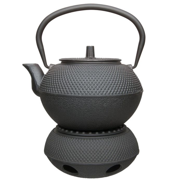 Чайный набор чугунный чёрный Studio, 1,0 л