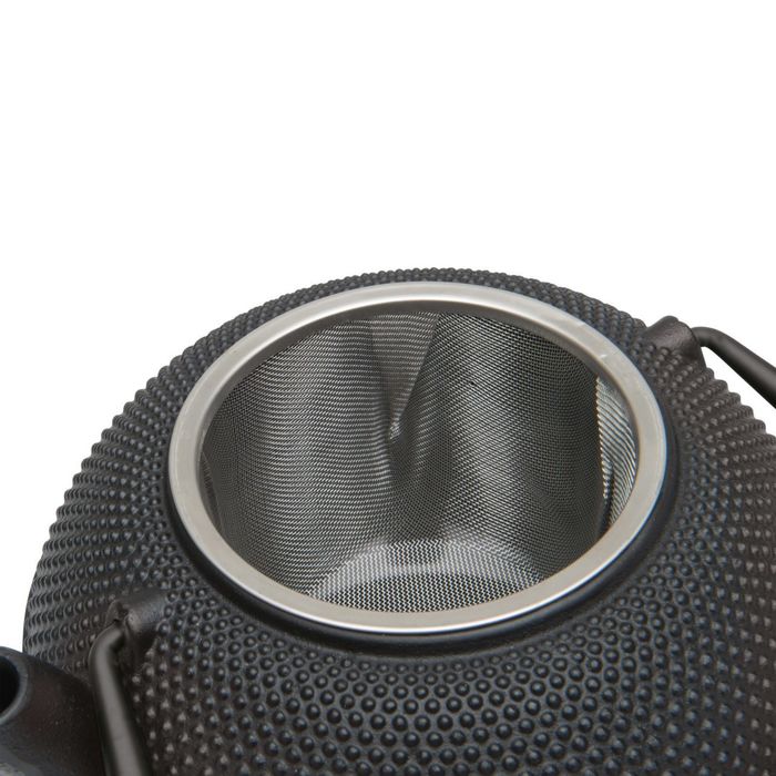 Чайный набор чугунный чёрный Studio, 1,0 л