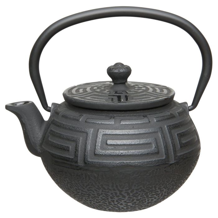 Чайный набор чугунный чёрный Studio, 0,35 л