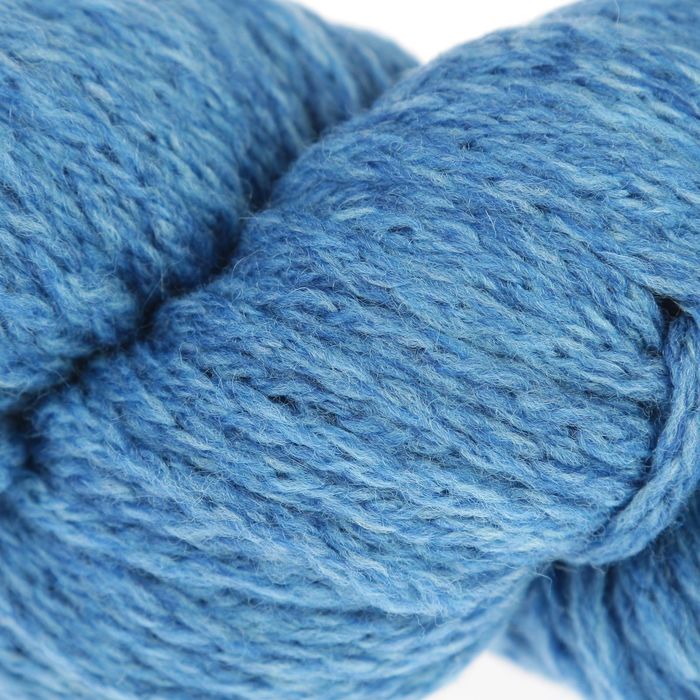 Пряжа "Твидовая" 100% шерсть 110м/100гр (8012, меланж (небо))