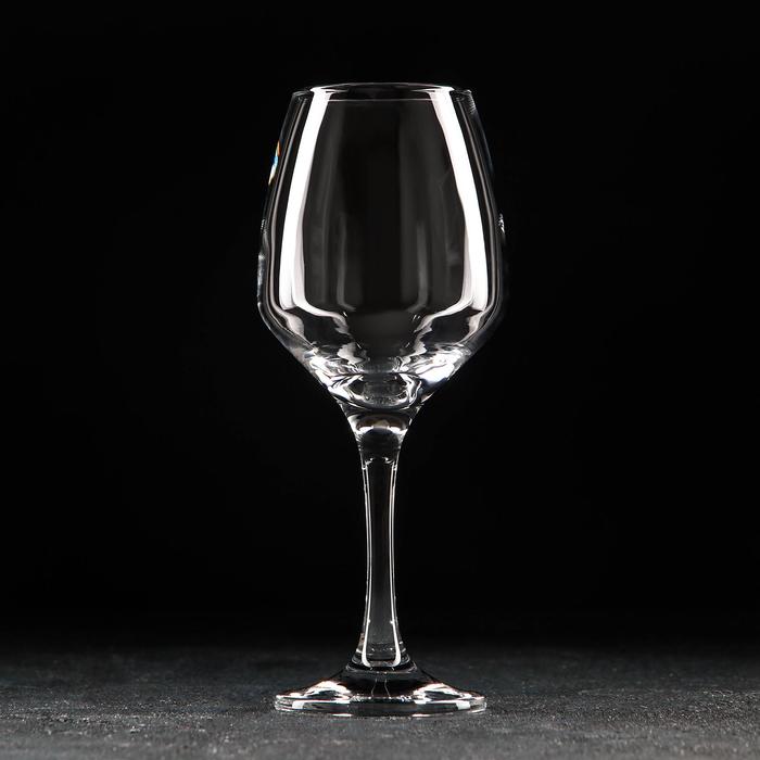 Бокал для вина стеклянный Isabella, 350 мл бокал стеклянный для вина даймонд 450 мл 9×23 5 см