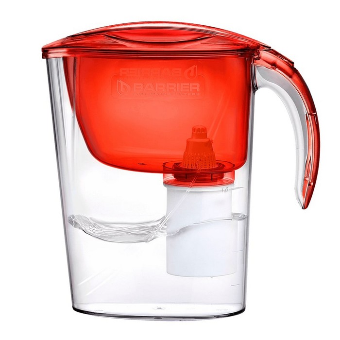 Фильтр-кувшин 2,6 л "Барьер. Эко", цвет алый