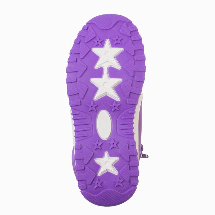 Дутики зимние детские Suba арт. C2211-5-32, цвет сиреневый, размер 32